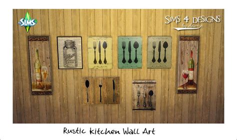 4 piece kitchen wall décor set. Rustic Kitchen Wall Art | Rustic kitchen wall art, Kitchen wall art, Kitchen wall