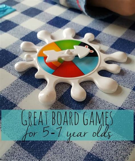 Great Board Games For 5 7 Year Olds Bubbablue And Me