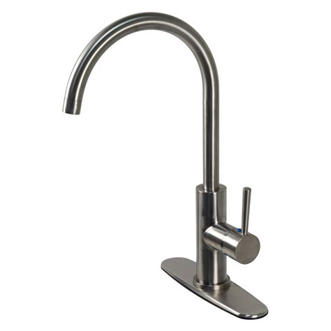 This plumbing fixture can contribute to the kitchen design favorably as well as break it completely. "Euro Collection" Single-Handle Kitchen Faucet - Ultra Faucets