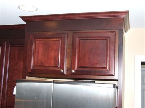 Mark where the crown molding will sit on the cabinet. Add Elegance To Your Cabinets with a Few Simple Details ...