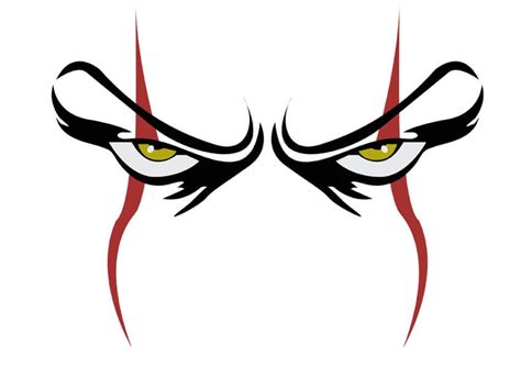 Digital Art Collectibles Evil Clown Svg Drawing Illustration Mindtek It