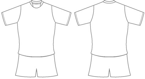 Printable Football Jersey Template