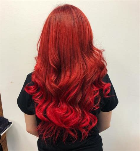 19 Shockingly Pretty Dark Red Hair Color Ideas For 2019
