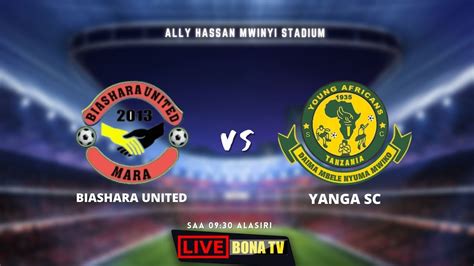 𝐋𝐈𝐕𝐄🔴 Yanga Sc Vs Biashara United Ally Hassan Mwinyi Stadium Youtube