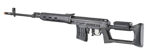 Lct Svd Dragunov Electric Airsoft Sniper Rifle Black