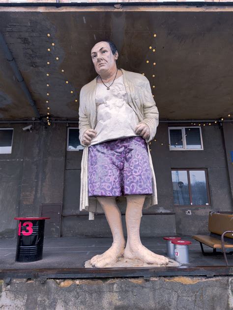 Tony Soprano Statue – Vilnius, Lithuania - Atlas Obscura