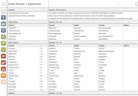 3/11/2011 1 200 3/15/2011 2 50. Excel Soccer 2012 zur Fußball-Europameisterschaft 2012 ...