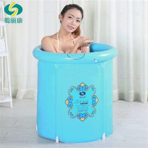 heavy duty adult size folding bathtub inflatable bath tub portable bathtub plastic bathtub