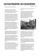 There's this one that explains the concept of the inverted news pyramid, where all. WW2 The Blitz in Coventry newspaper article KS2 | Teaching Resources