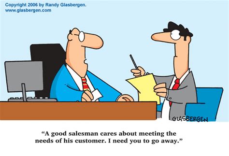 Sales Randy Glasbergen Glasbergen Cartoon Service