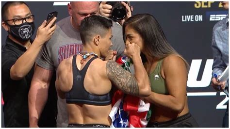 Jessica Andrade Stops Cynthia Calvillo In Round One UFC Results