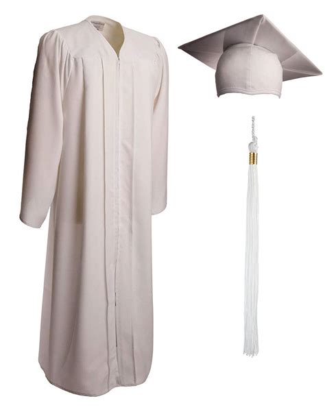 Buy Adult Matte Graduation Gown Cap Tassel Set Graduation Cap And