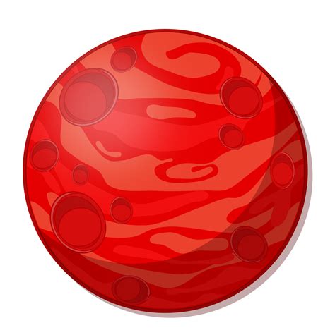Remix of cartoon red planet (fixed PDF export) by rygle | Planet drawing, Planets, Mars planet