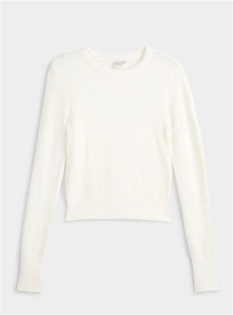 Basic Chenille Sweater Twik Shop Womens Sweaters Simons