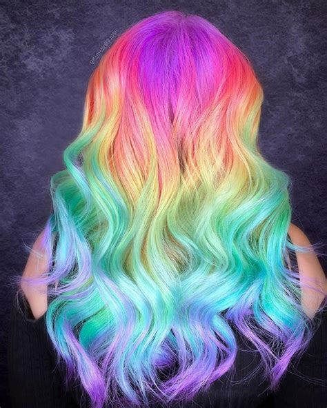 Pin By Nonie Chang On Dyed Hair Neon Hair Cool Hair