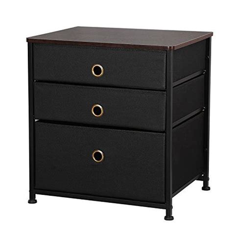 Maybe you would like to learn more about one of these? SONGMICS 3Tier Nightstand Bedside Table Storage Cabinet ...