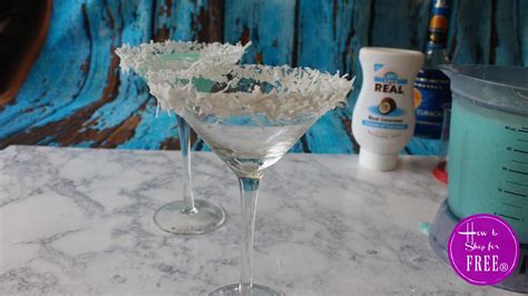 A mixed drink, well suited for hot summer nights. Jack Frost Cocktail Recipe 21+ | How to Shop For Free with ...