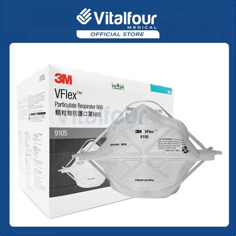 3m™ Vflex™ Particulate Respirator 9105 N95 Personal Protective