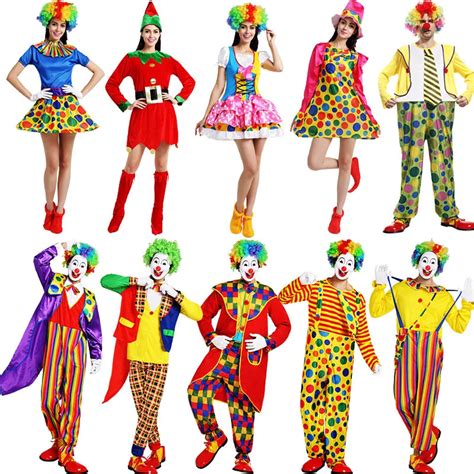 Drop Shipping Carnival Halloween Party Cosplay Costume Clown Suit