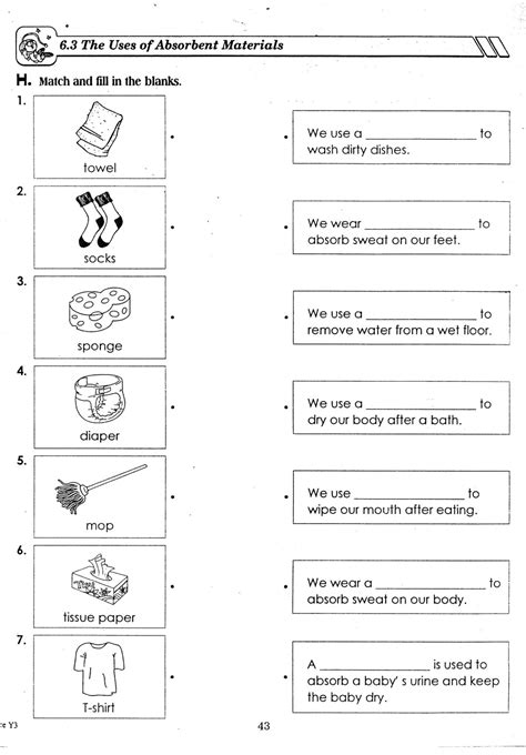 Worksheet In Science 3
