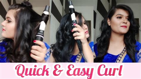 How To Use A Clamp Curling Iron Curl Your Hair At Home Hairstyle