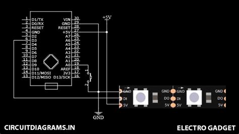 diy ws2812b addressable led controllable using arduino
