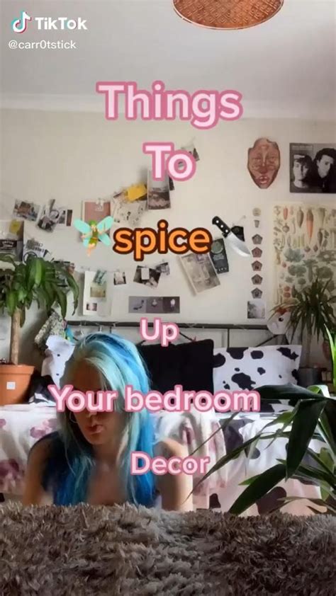 Things To Spice Up Your Bedroom Decor 🤍 [video] Cool Room Decor Indie Bedroom Bedroom Vintage