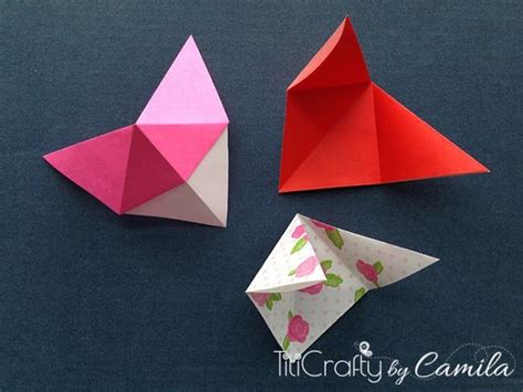 Valentines Day Origami Fortune Cookies Fun And Easy The Crafting
