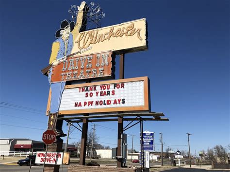 The tickets are pretty inexpensive considering that you get to see two movies for the. Winchester Drive-In Oklahoma City : Winchester Drive set ...