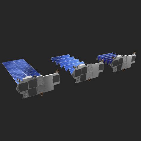 Spacex Starlink Satellite Cgtrader