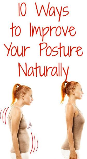 10 Ways To Improve Your Posture Healthy Lifestyle