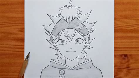How To Draw Asta Asta Step By Step Easy Tutorial Youtube