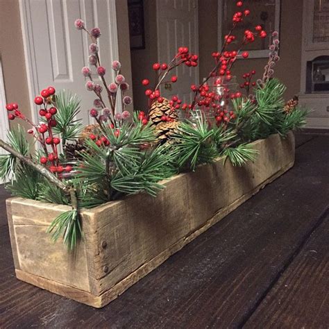 Also if you want to get the centerpiece without hydrangeas, please get in. Shop Reviews | Christmas decorations, Planter box ...