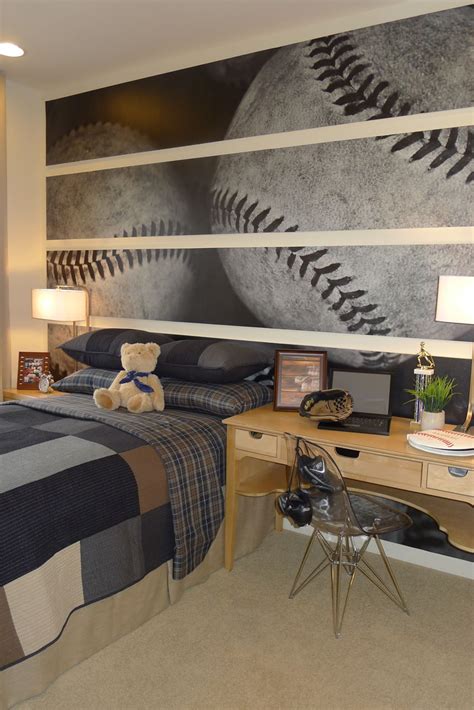 Download and use 10,000+ bedroom stock photos for free. bedroom sports decorating ideas | Baseball Wallpaper ...