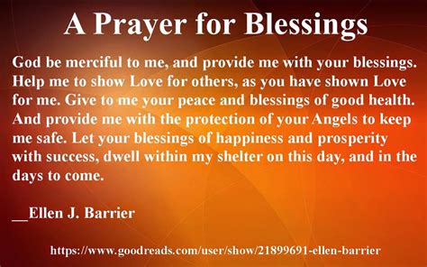 Here are 10 prayers on emotional and physical health that will bring great encouragement. #prayer A Prayer for Blessings God be merciful to me, and ...