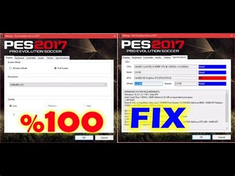 We did not find results for:  FIX  PES 2017 VRAM / SHARED PROBLEM 100%WORK - YouTube