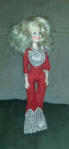 Vintage Dolly Parton 12 Poseable Doll Goldberger Dolls 1970s