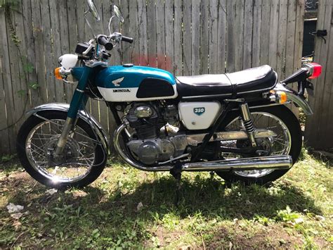 1969 honda cb350 cb 350 twin vintage original motorcycle low miles great sh. 1969 Honda CB Unmolested 1969 Honda CB350 (With images ...