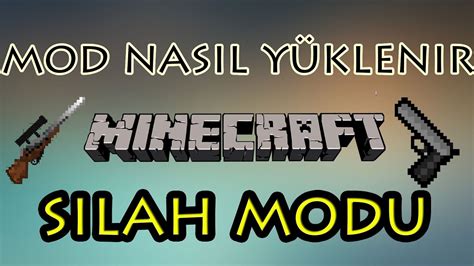 Minecraft Pe Mod Nasıl Yüklenirsilah Modu Youtube