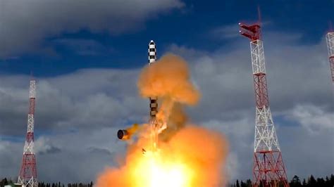 Russia Test Launches Satan 2 Nuclear Missile Fox News Video