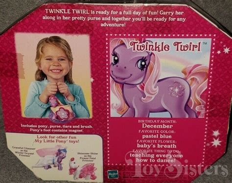G3 My Little Pony Twinkle Twirl Lets Gocrystal Princess Toy Sisters