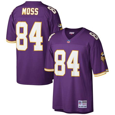 Randy Moss Minnesota Vikings Mitchell And Ness Big And Tall 1998 Retired Player Replica Jersey