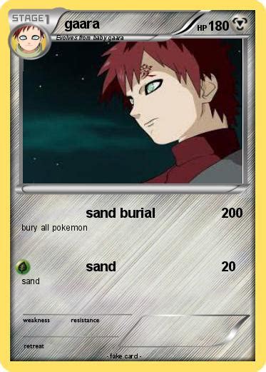 Pokémon Gaara 524 524 Sand Burial My Pokemon Card