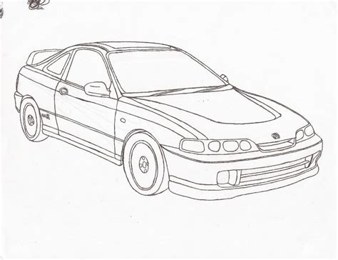 Jdm Car Coloring Pages Coloring Pages