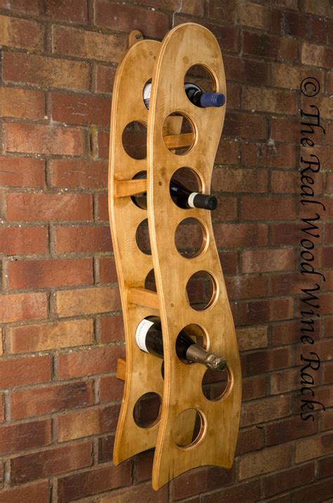 Hang your wine glasses upside down under the cabinetry to keep dust out of it frees up space on the stemware shelf in your kitchen cabinets or bar area. New Real Wood Wine Rack / Cabinet, 8 Bottles, Rook Hanging ...