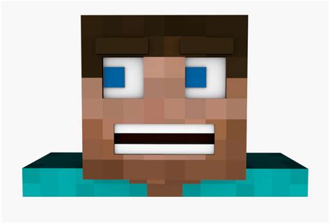 Image Noob Face Minecraft Skin Transparent Cartoon
