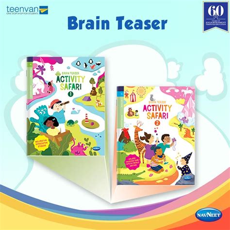 Brain Teaser Books Brain Teasers Teaser Safari Activities