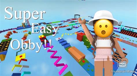 Super Easy Obby Roblox Youtube