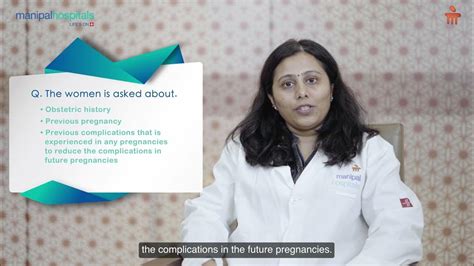 Pre Conception Counselling Dr Deepthi Ashwin Manipal Hospital Whitefield Youtube