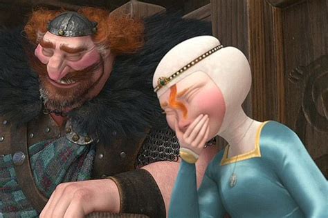 King Fergus And Merida Movie Clip Disney Movies Disney Love